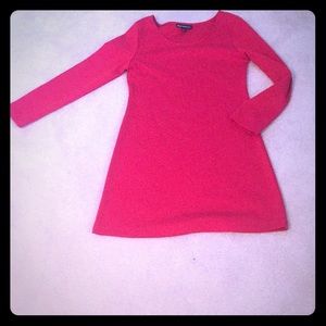 This is a size 8 sequin hearts dress